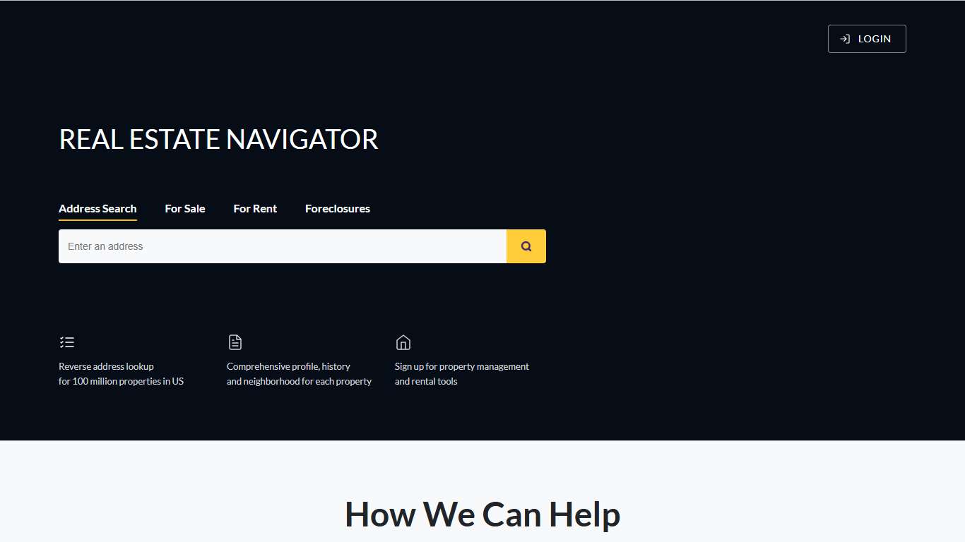 Address and Property Directory Rehold